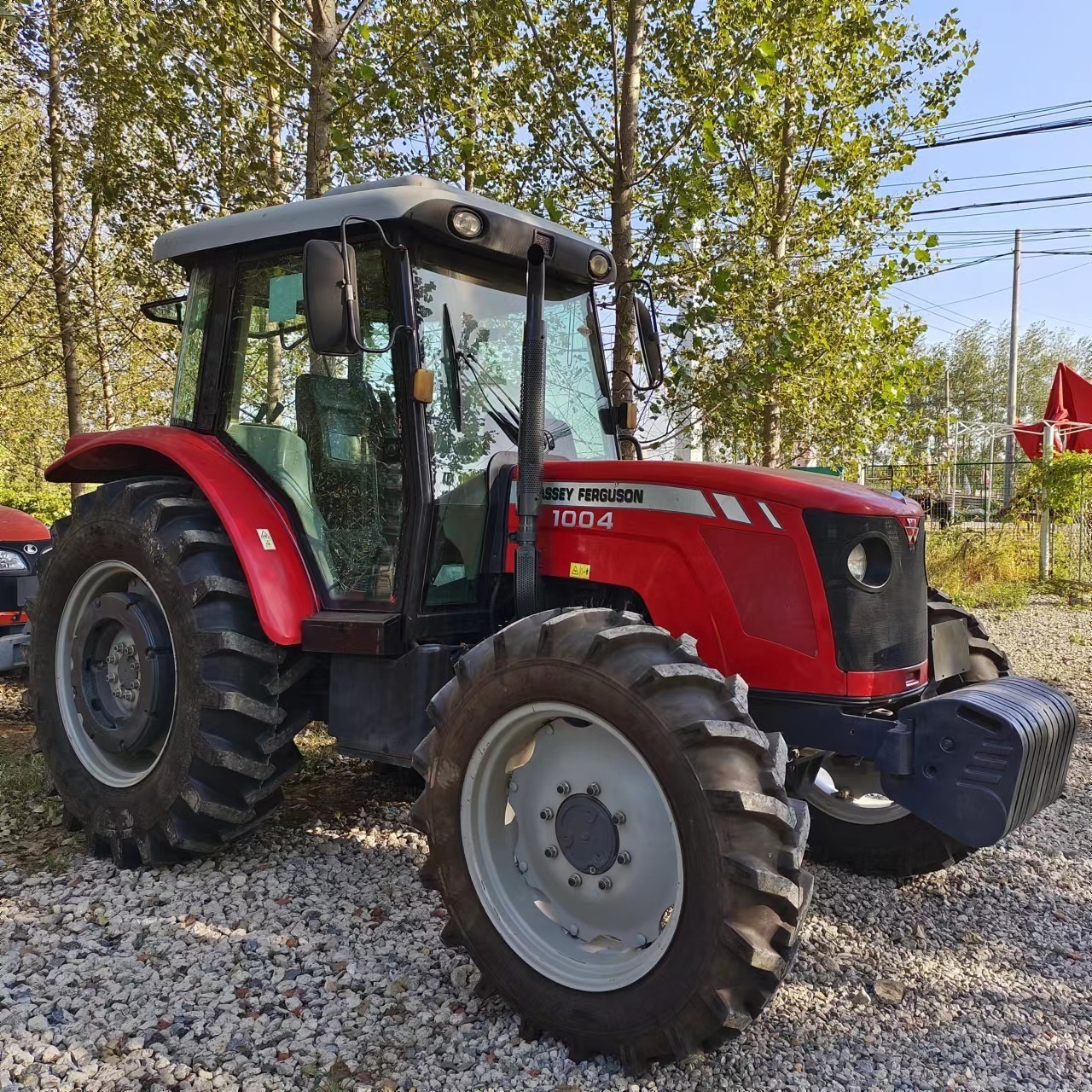 4x4 4wd Cab Mf 1004 100hp Small Agriculture Tractor Cheap Used Tractor For Sale In China