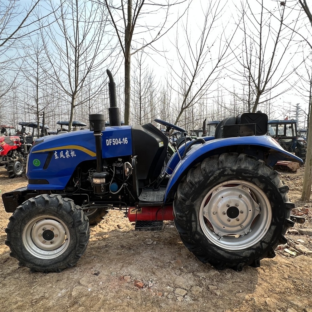 Hot selling Farm 55hp China Cheap Agriculture Machinery Equipment 4wd Dealers Crawler Tractors Used For Paddy Field