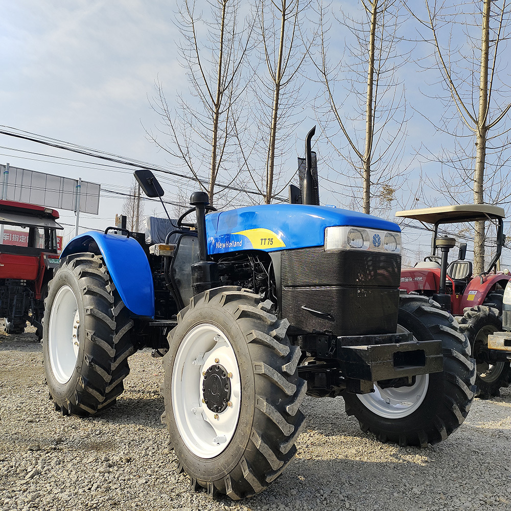 china 4WD 4x4 70HP 80HP 120HP Compact Farm Tractors Used Agriculture Farm Machinery Cheap Farm Tractor For Sale with good condition