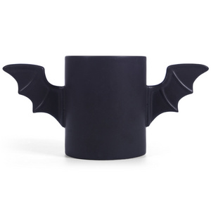 Manufacturer Cheap Price Cool Black Bat Mug Ceramic Cup Tea Coffee Mugs