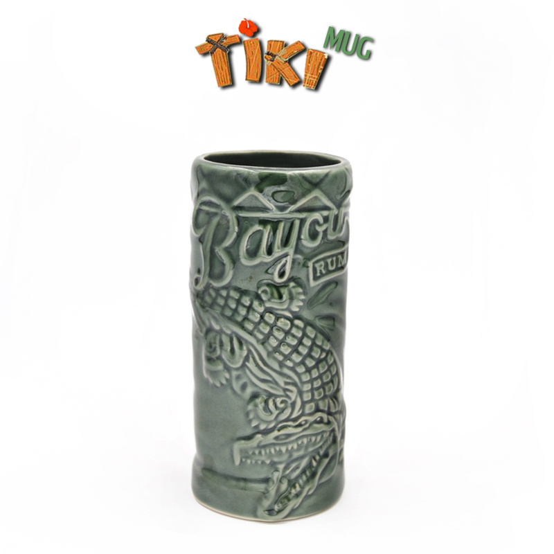 Creative Bayou Rum 3D Crocodile Mug Custom tiki mug Ceramic souvenir cups