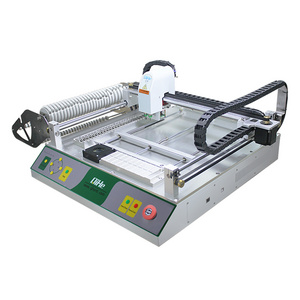 Qihe TVM802A Small Desktop SMD Pick And Place SMT Automatic Chip Mounter LED Assembly Machine