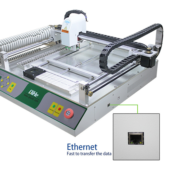 Desktop Automatic pcb assembly led pick and place machine tm220a