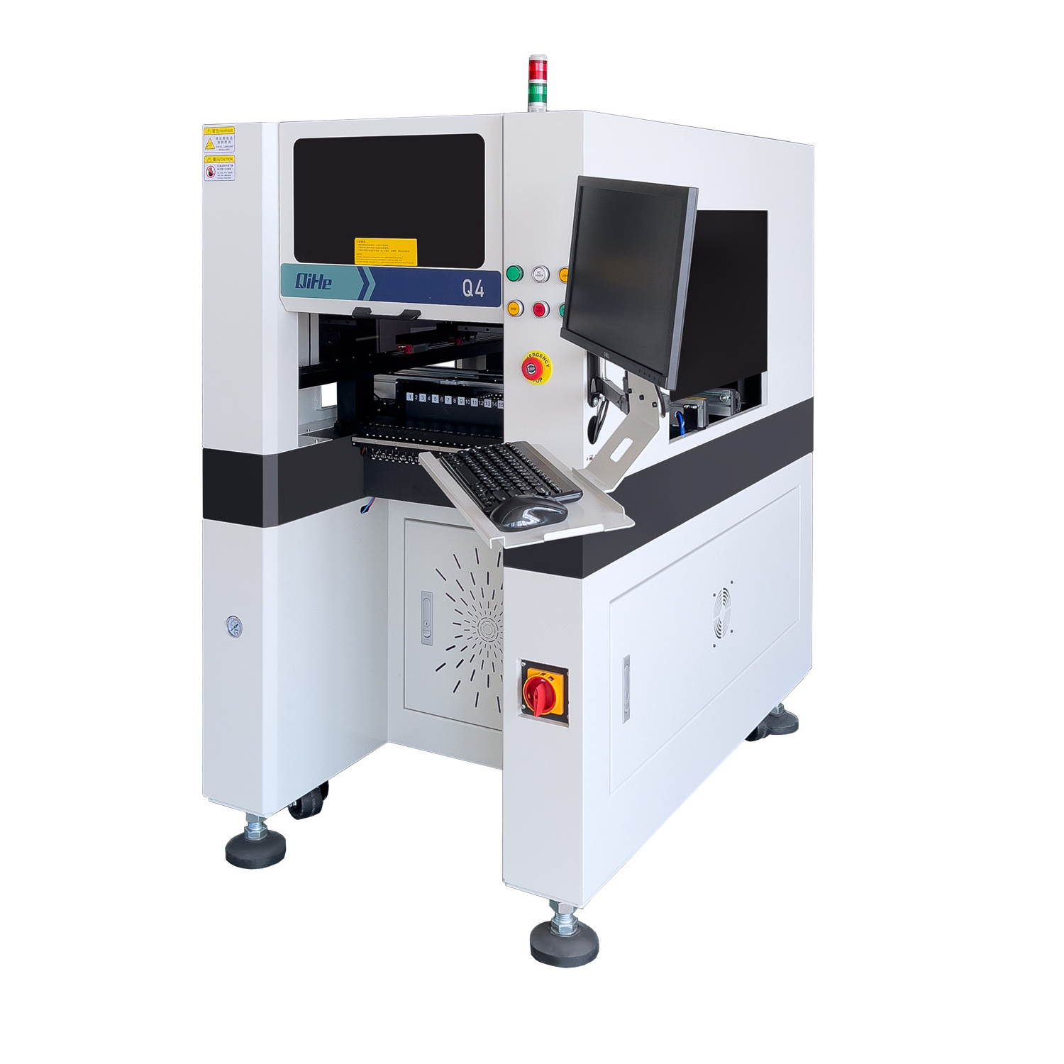 Manufacturer Automatic Pcb Making Machine Pick And Place Machine Vision Smt Desktop Small Scale Production Machinery