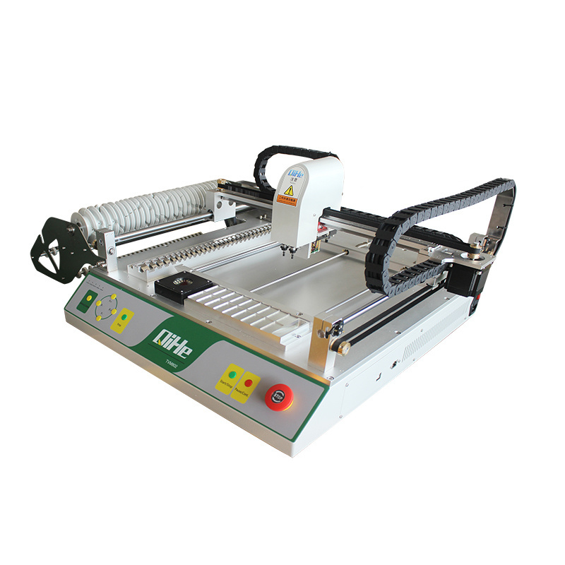 Desktop Automatic pcb assembly led pick and place machine tm220a