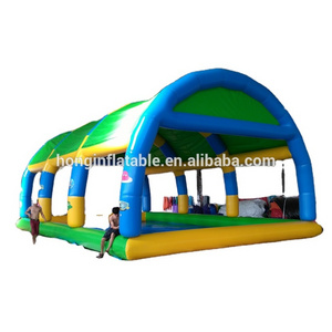 Portable Inflatable Swimming Pool With Tent Covers For Family, Inflatable Water Pool Rental For Adults And Children