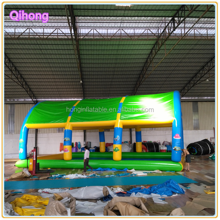 Portable Inflatable Swimming Pool With Tent Covers For Family, Inflatable Water Pool Rental For Adults And Children