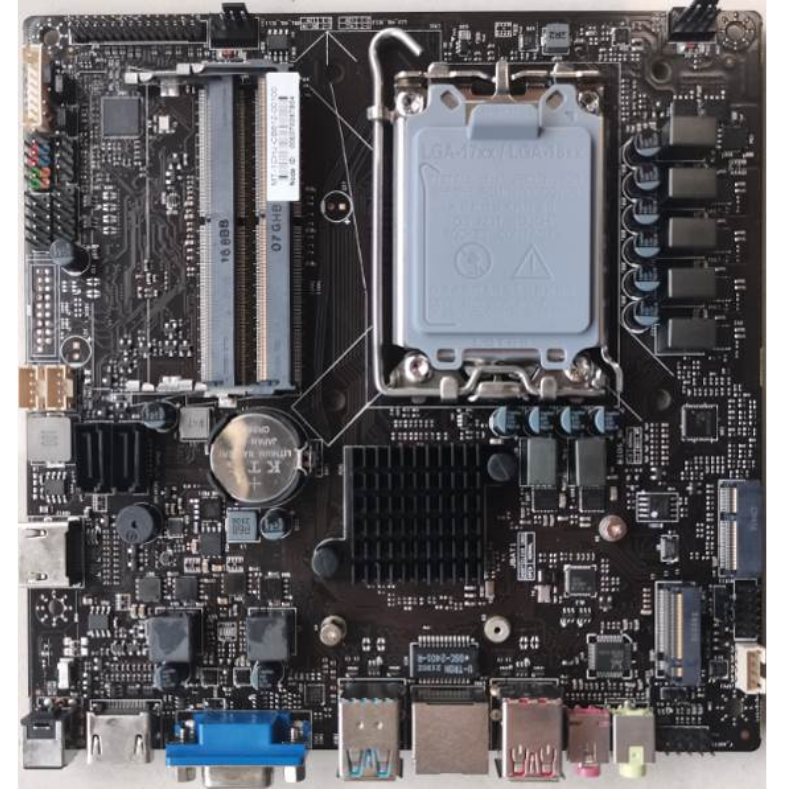 OEM BIOS Logo H510 I3/I5/I7 Gen 10th 11th Mini ITX Allinone Computer Motherboard Dual Slot DDR4 X86 Motherboard