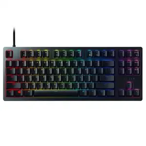 Multi-Function Black Linear Optical Switch For Razer Huntsman Tournament Edition Gaming Tenkeyless Keyboard