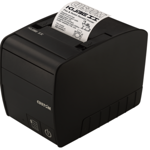 80/82.5mm Powerful and Fast Thermal Ticket Printer CUSTOM KUBE II Lottery Tickets Printer USB RS232 Interface