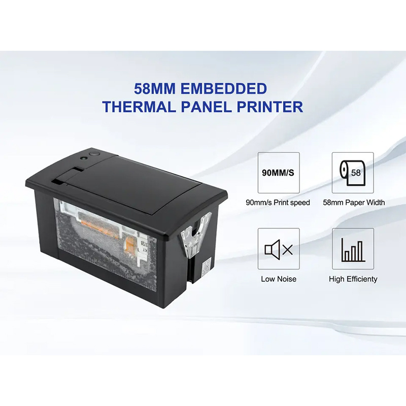 CSN-A2 2inch 58mm Micro Front Panel Thermal Receipt Embedded Kiosk Printer TTL/RS232 For Fuel Dispenser