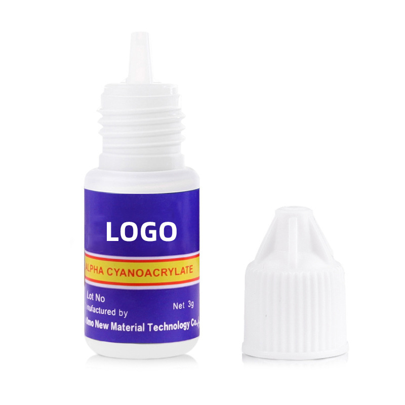 Mini Glue 2g  Small Nail art Glue False Nail Tips Decoration Professional brush on nail glue 3g