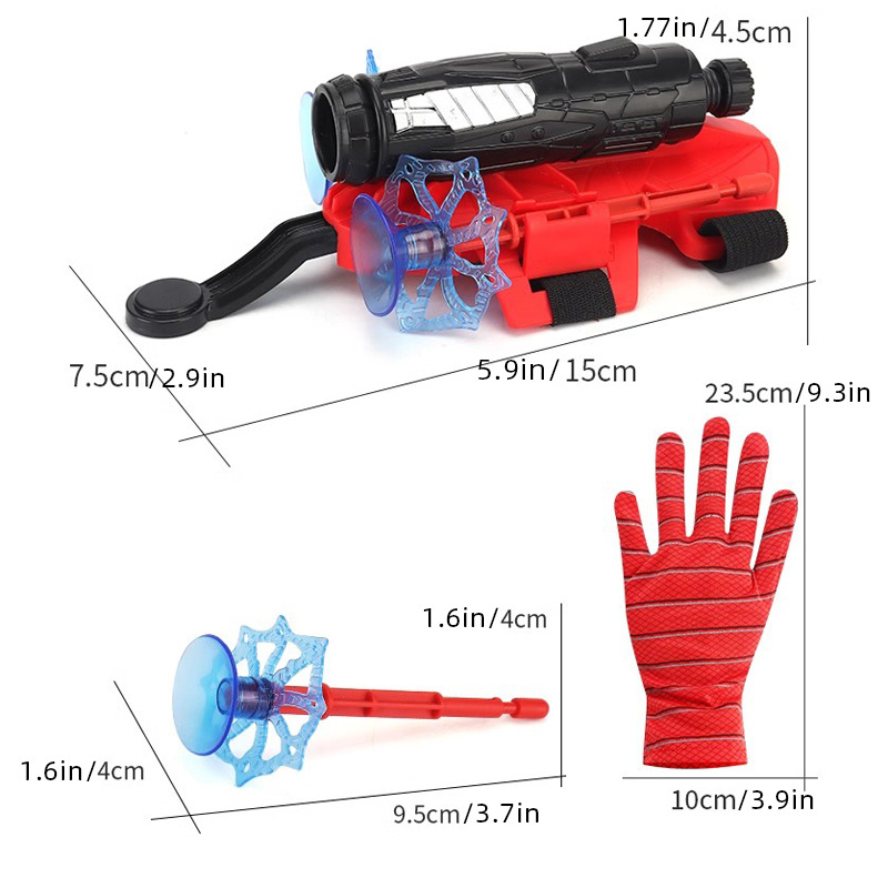 Cosplay Super Hero Spider Man Boy Toys spiderman toyspwuw lw network spider man costume Launcher Web Shooter Wrist Game For Kids