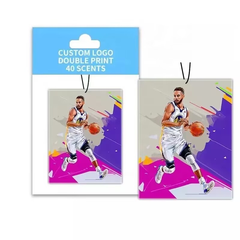 Customized Design Paper Scented Car Air Freshener Paper Card Car Perfume hanging car air freshener