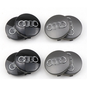 60mm Custom Audi Auto Car Wheel Center Hub Caps Rim Caps Covers