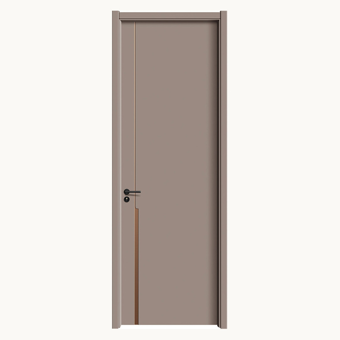 Modern design Solid Wood door  Oak solid wood fire door interior hidden door