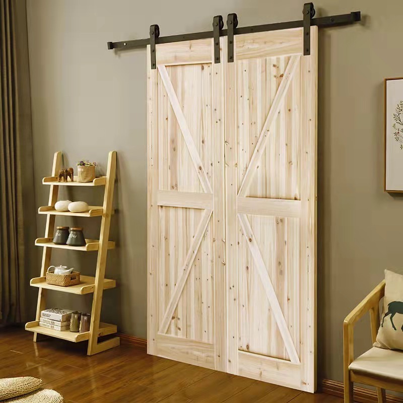 Bedroom Solid Wooden Soundproof Designs Interior Sliding Barn Doors  Sliding Door Hardware