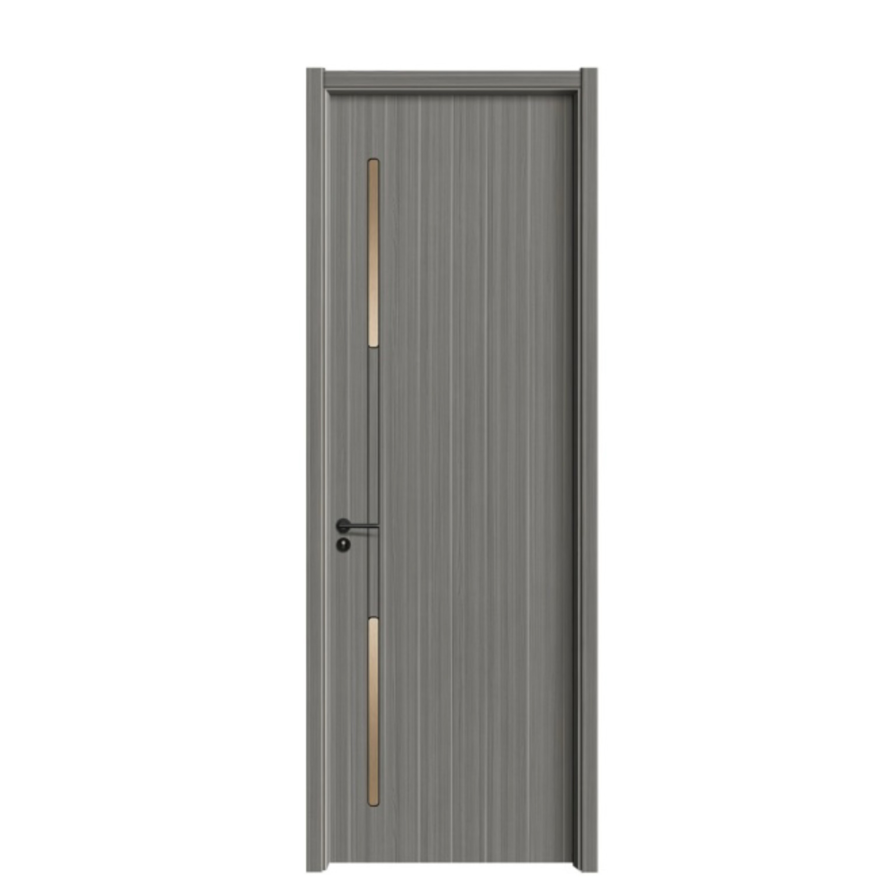 Modern design solid wood door Bedroom door Entrance door