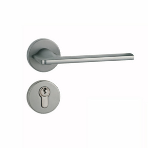 High quality hot sale Mute lock  Bedroom Interior Mute Door Lock with Key for Home Hotel Bathroom