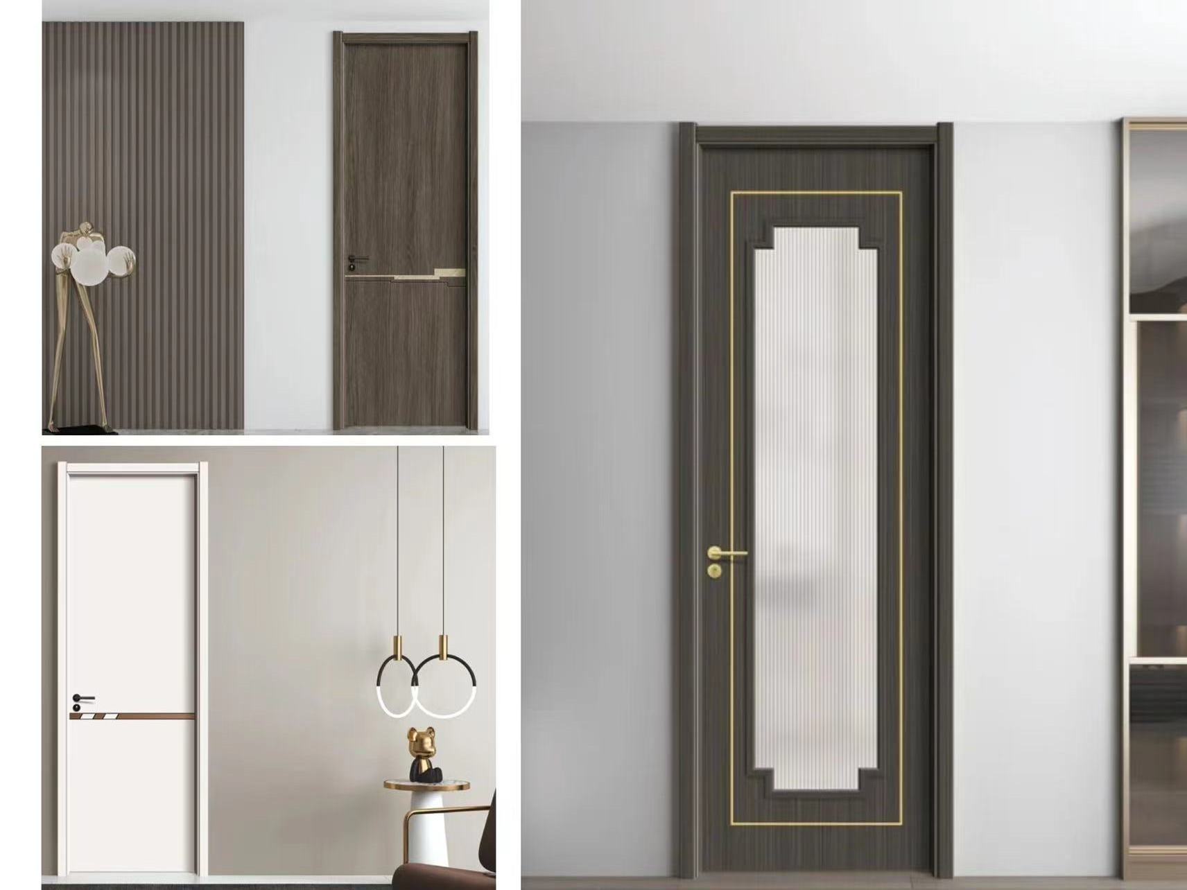 Modern Design Soundproof Hotel Door Internal Bedroom moistureproof Interior Doors For Room