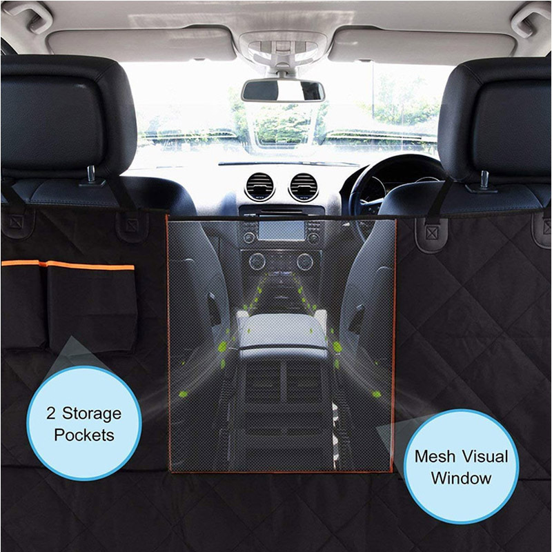 Wholesale Waterproof 100% Side Flaps Scratch-proof Padded dog car seat hammock auto dog car seat cover for back seat