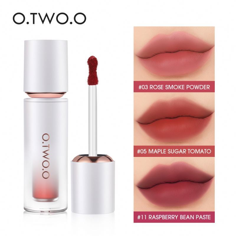 O.TWO.O High Quality Waterproof Lip Mud Velvet Matte Long Lasting Smooth Liquid Lipstick