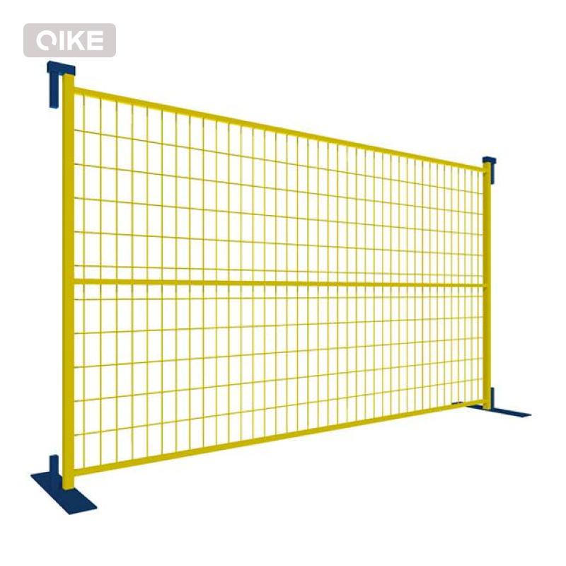 Movable/removable portable heras	free standing fence chain link temporary fence feet chain link fence panels stand Base