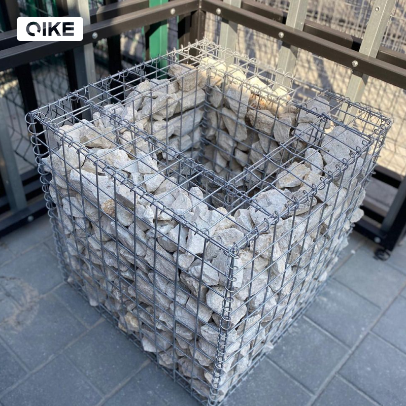 Heavy Duty Gaviones Spring Gabion Basket Zinc Coated Gabion Box Galvanized Wire Mesh stone cage Gabion wire Mesh Basket post