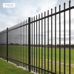 Customized Easily Assembled cheap metal fencing modular fence panel Commercial Fence