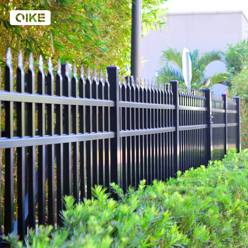 Garrison fencing decorative metal fence panels faux wrought iron fence