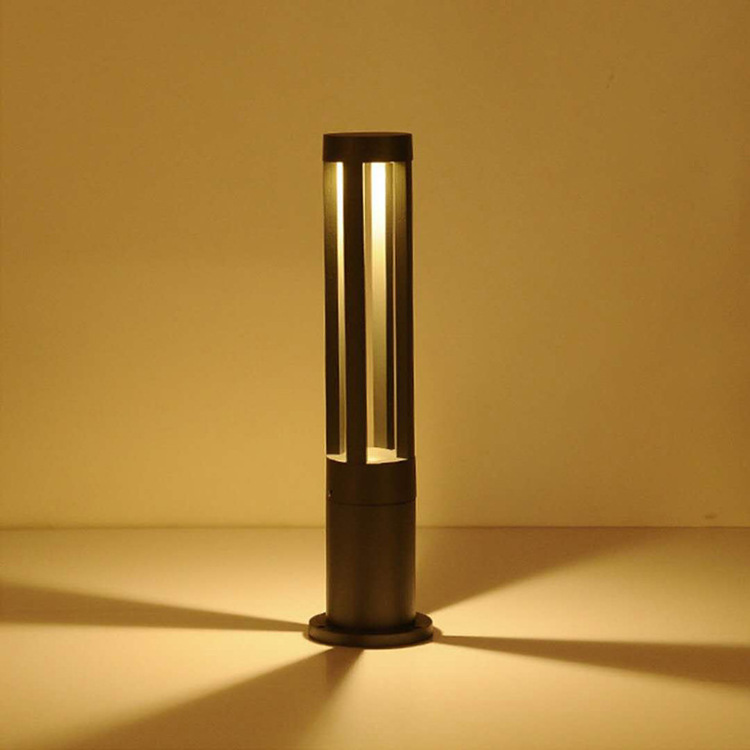 LED Bollard Garden security light 10W 6500K 110-265V Outside lights Residential/Pathway /Driveway