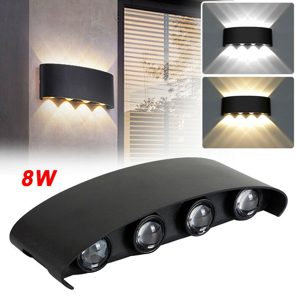 RGB Modern Wall Sconce Lights IP65 outdoor lights wall mounted 8W 12W