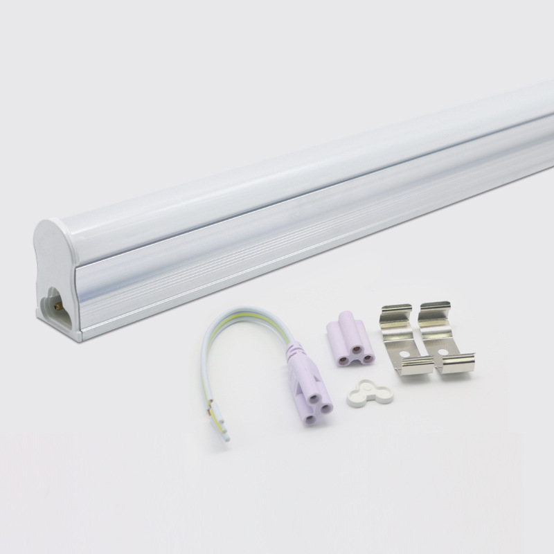 High Lumens 12w 2ft 4ft 8ft led Shop Light Tubes Housing Fluorescent Single Fixture Integrated T5 LED Tube Light