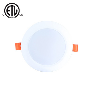 ETL recessed panel light 9w 12w COB commercial indoor modern spot Light 4 inch 6 inch Housing Ceiling Recessed led Downlight