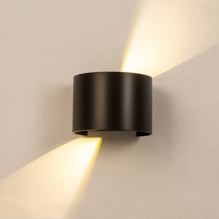 Indoor Wall Sconce 6W Modern LED Wall Lamp Up Down Wall Mount Lights for Living Room /Bedroom /Hallway Decor