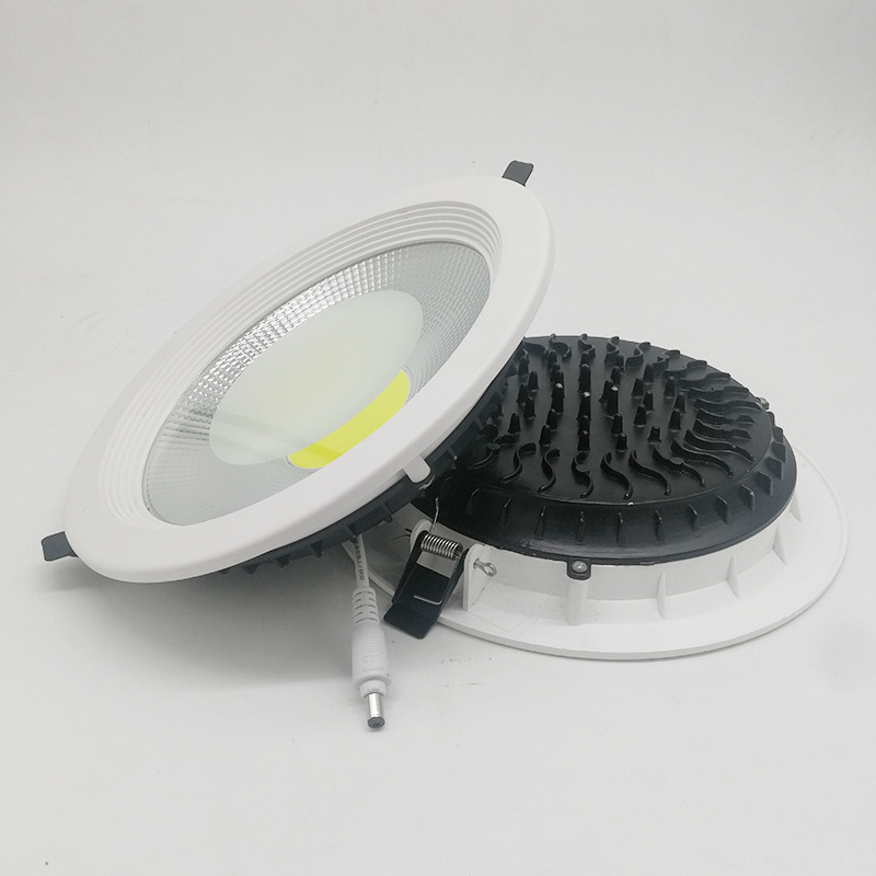 White color diecast aluminum ceiling 10w 30W housing smart cob recessed down light price led downlights