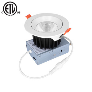 Commercial Electric Ultra Slim 4 inch Color Selectable 3CCT LED recessed downlight