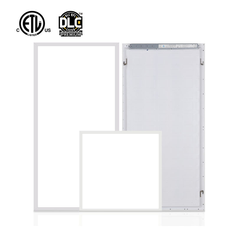 DLC ETL 2x2 2x4 1x4 led panel light 3CCT dimmable ceiling surface mounted led panel light