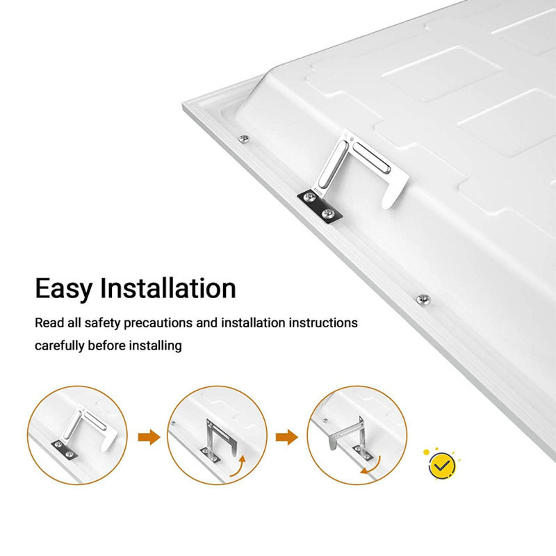 ETL DLC 3CCT 1x4 2x2 2x4 recessed Square LED Backlit Panel lighting fixture 2 x 4 led panel lights