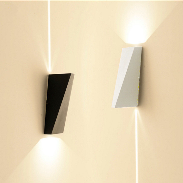 Quick shipping Recessed Modern 10W LED Wall Light Bedroom /Hotel /house Spot Lighting Up Down Lamp Sconce Fixture