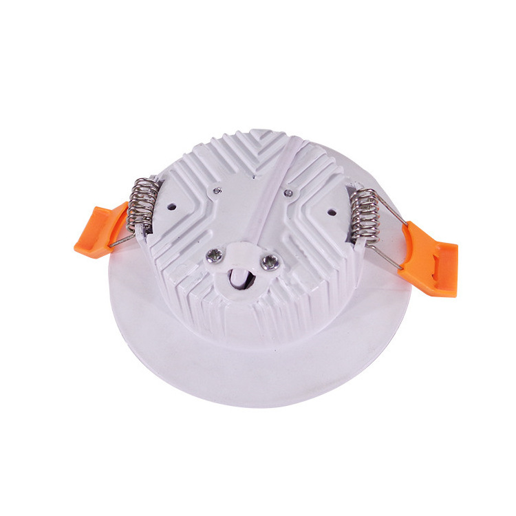 Recessed Low Profile Wafer Down Light Fixture LED Ultra Thin LED 6 inch slim panel light