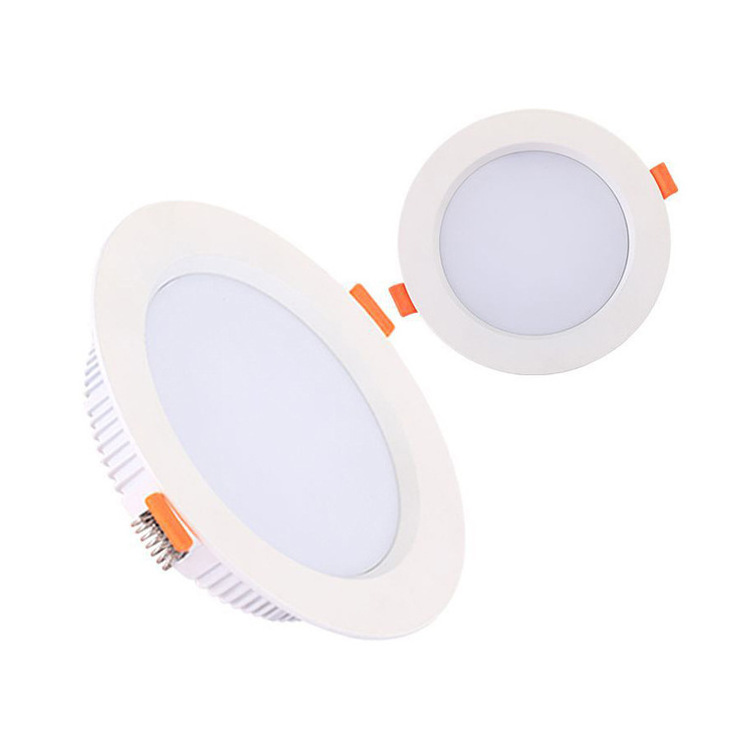 Recessed Low Profile Wafer Down Light Fixture LED Ultra Thin LED 6 inch slim panel light