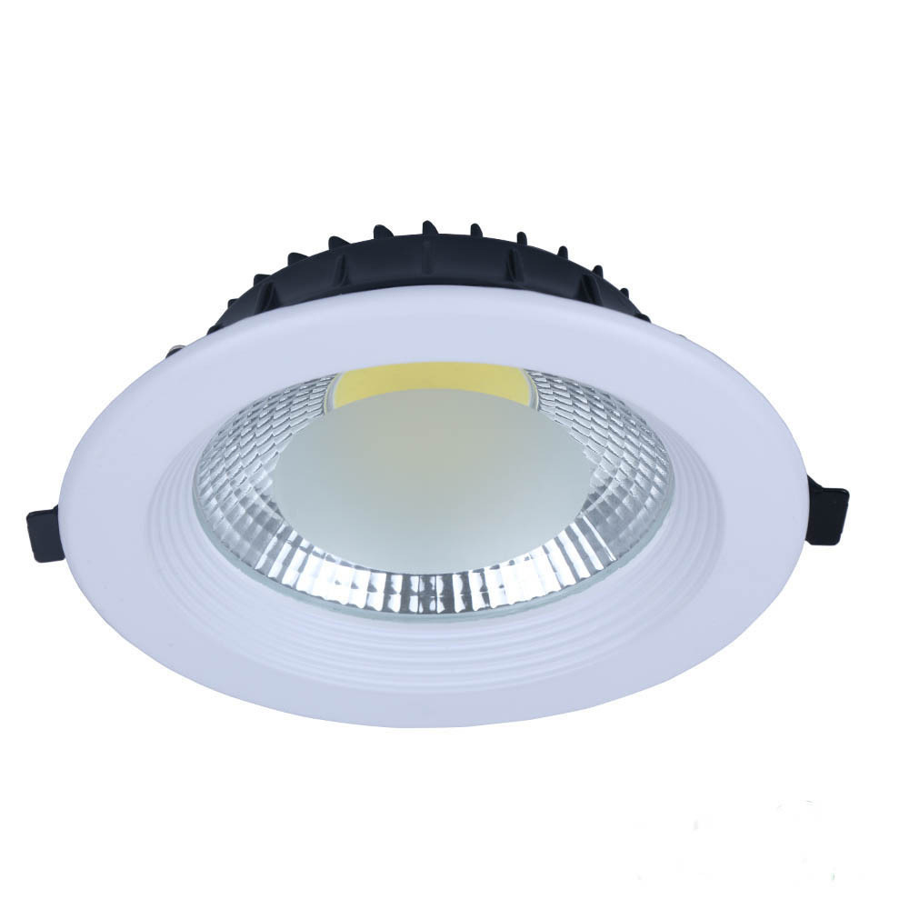 Factory price indoor lighting led downlight COB recessed downlight aluminum housing 7W 15W 20W 30W COB led downlight