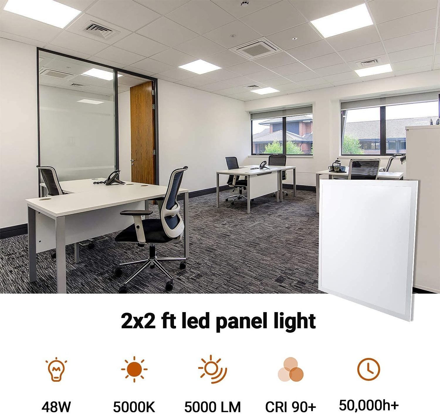 ETL 2X4 60w 72W  panel light 2X2 led flat panel light 1200x300 flat panels