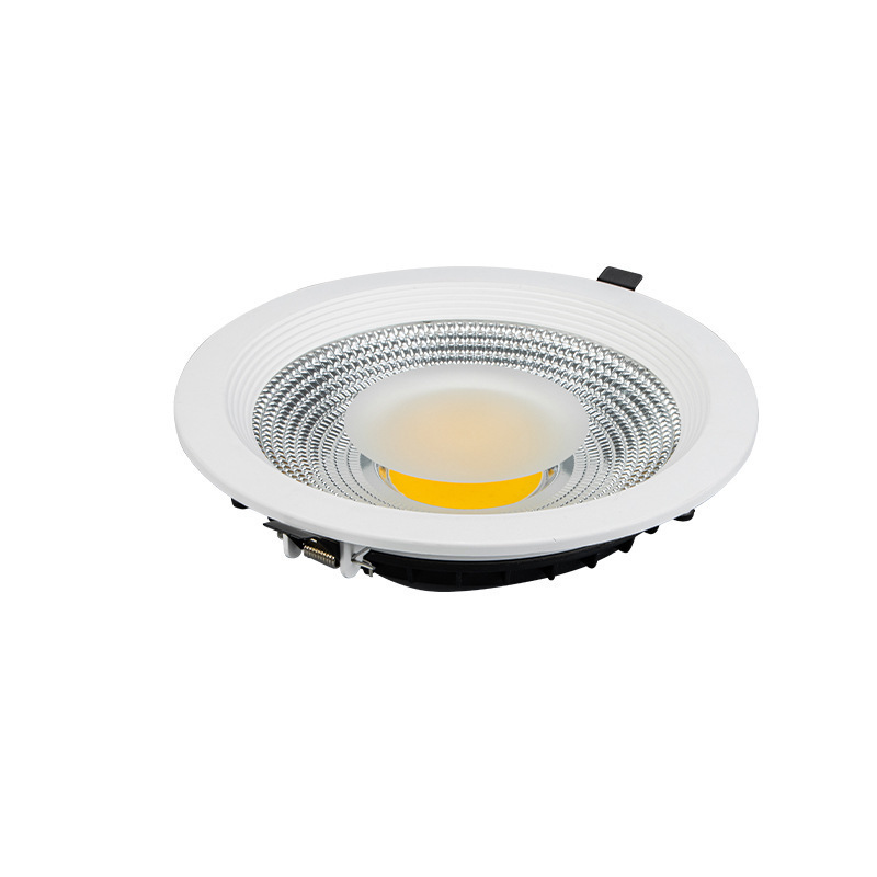 Factory price indoor lighting led downlight COB recessed downlight aluminum housing 7W 15W 20W 30W COB led downlight