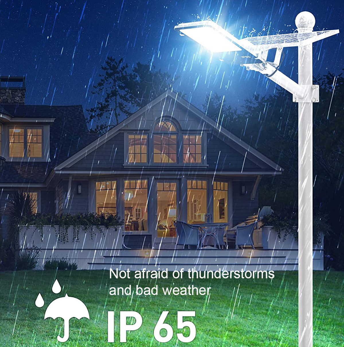 120W LED Solar Security Flood Lights Outdoor Solar Powered Dusk to Dawn Motion Lights for Yard/ Garage/ Garden/ Playground