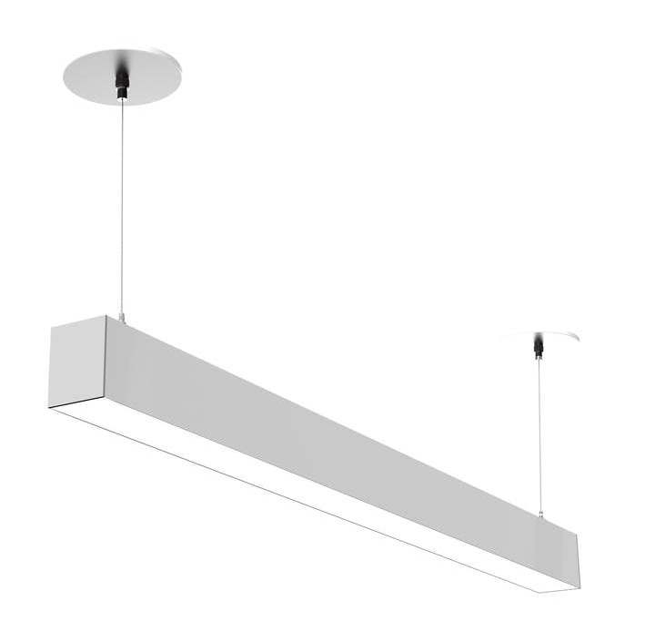 High Quality 4FT LED Suspended Linear Fixture 24W 40W 85-265V Black /White Office Led Linear Light