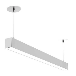 High Quality 4FT LED Suspended Linear Fixture 24W 40W 85-265V Black /White Office Led Linear Light