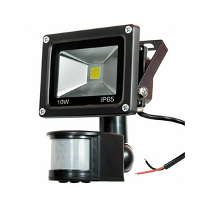 Super Stepember Promotion 10W 20W 30W LED Security Flood Lights with Motion Sensor IP65 Outdoor Wall Light Spotlight for Garden