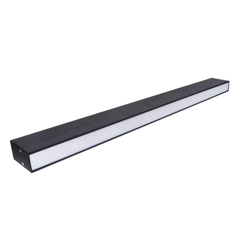 High Quality 4FT LED Suspended Linear Fixture 24W 40W 85-265V Black /White Office Led Linear Light